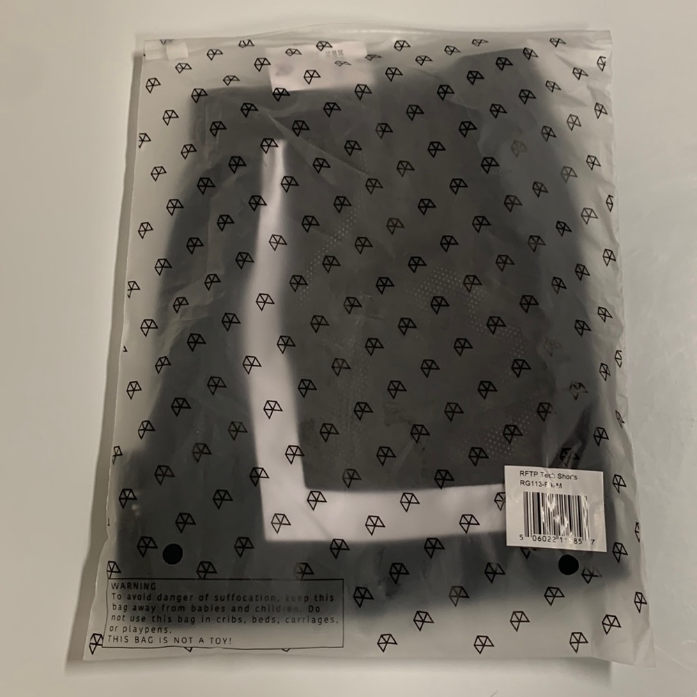 RAWGEAR For The People Tech Shorts - Medium - Black - New with Tags - Men’s